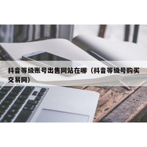 抖音等级账号出售网站在哪（抖音等级号购买交易网）